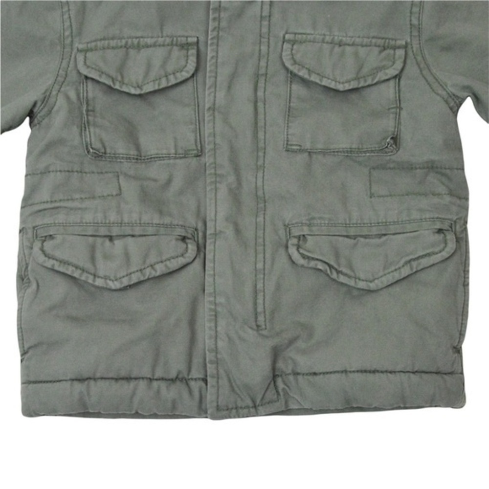 Baby GAP 3 in 1 Warm Fleece Lined Parka/Field Jacket, Desert Cactus Green 18-24M - Picture 3 of 12